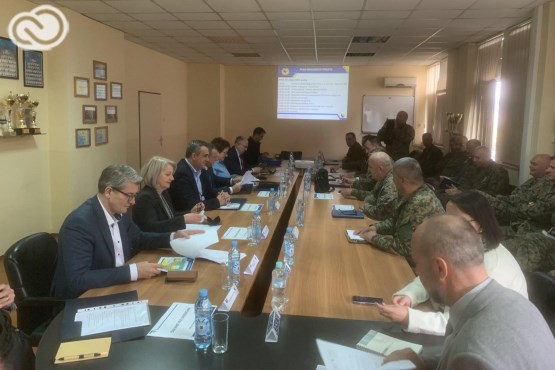 Članovi Zajedničkog povjerenstva za obranu i sigurnost BiH posjetili u Čapljini Zapovjedništvo 4. pješadijske brigade OSBiH